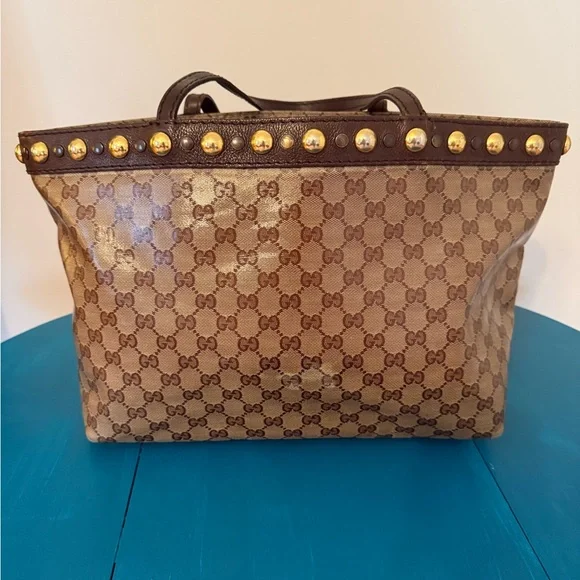 GUCCI GG Crystal Babouska Tote - Picture 3 of 16